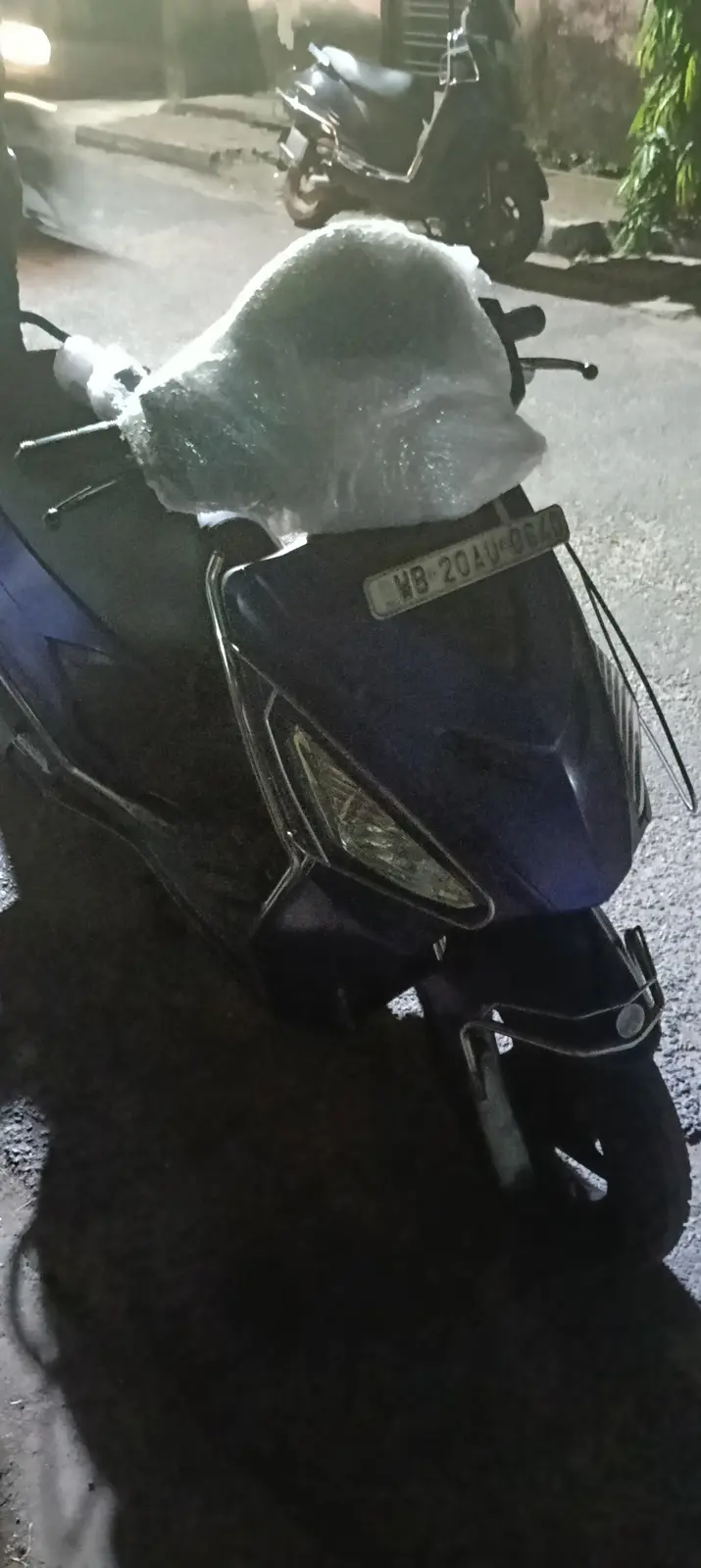 Scooter condition check before relocation