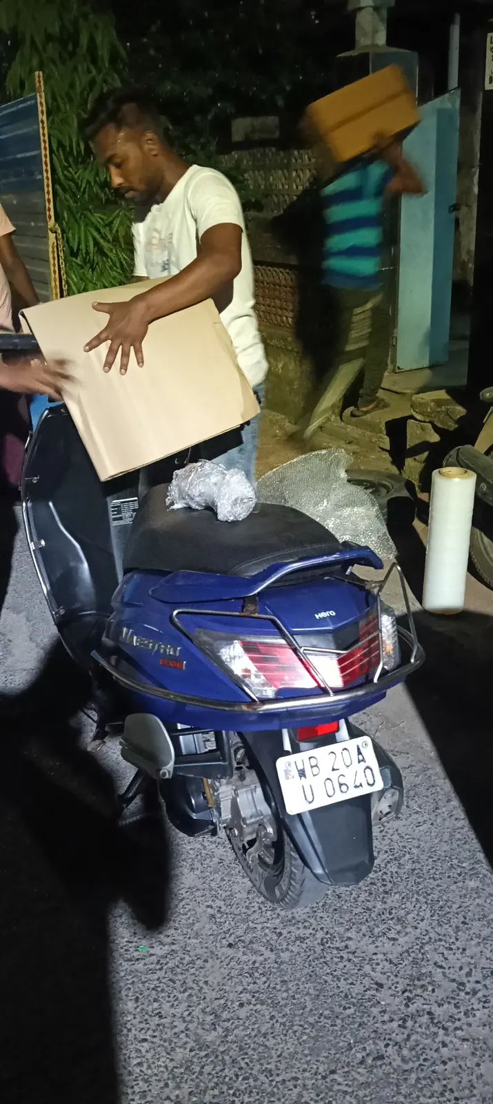 Protective preparation for scooter transport
